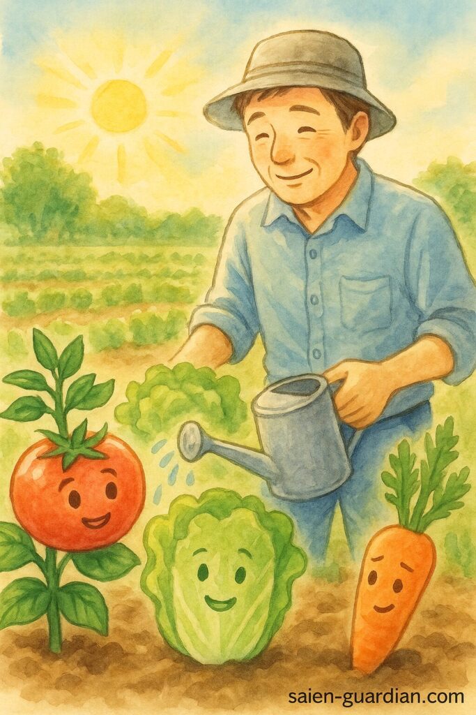 野菜は友達