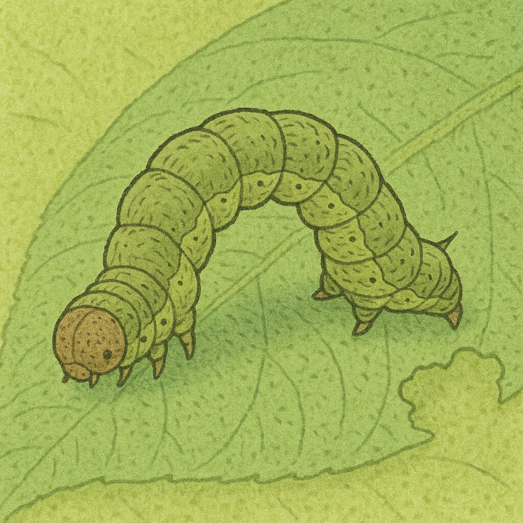 ヨトウムシの画像