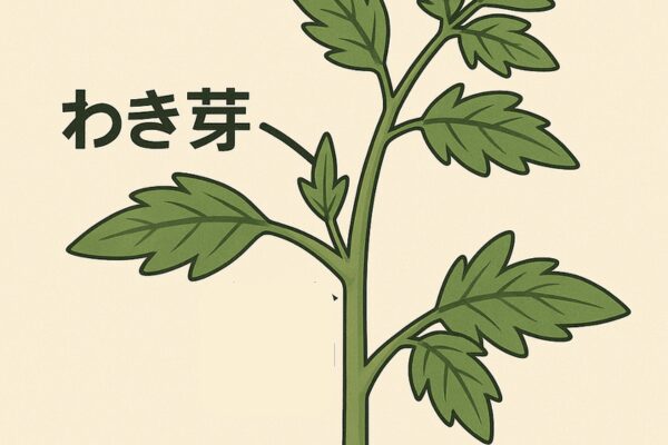 これがわき芽だ