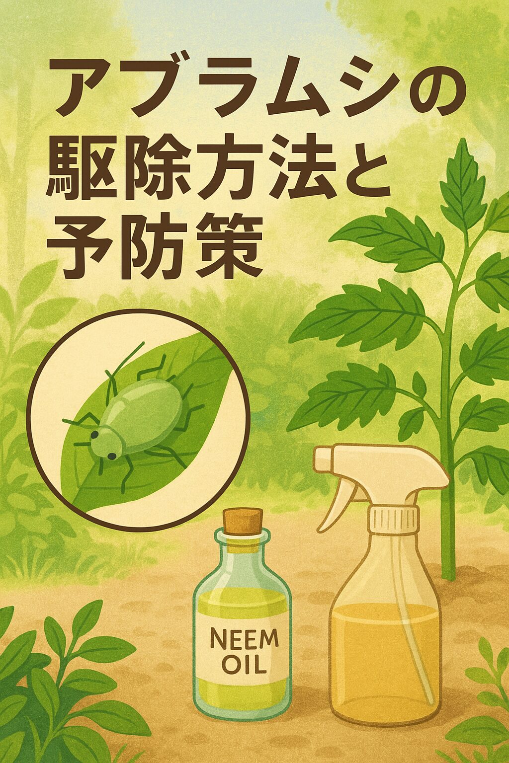 アブラムシの駆除と予防